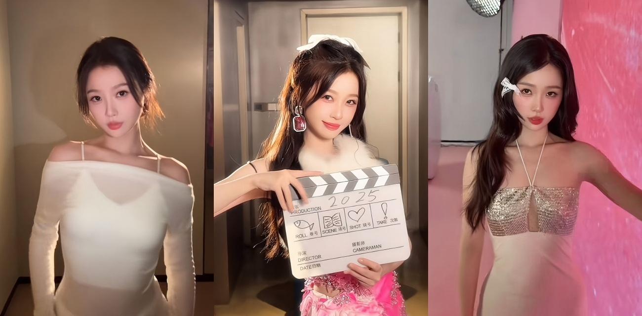 内娱当红女星【虞书欣】被曝陪睡黑料，堪称小鲜肉收割机性爱视频独家曝光